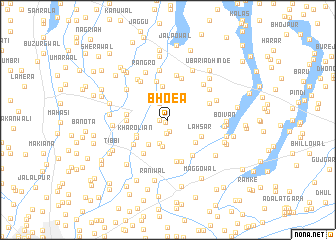 map of Bhoea