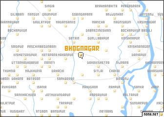 map of Bhognagar