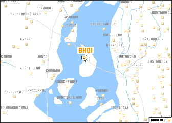 map of Bhoi