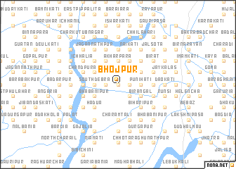 map of Bhojpur