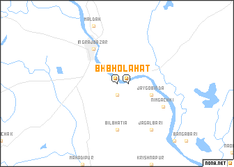 map of Bholāhāt