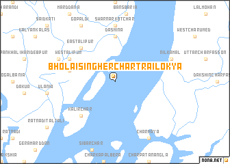 map of Bholāisingherchar Trailokya