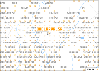map of Bholār Pālsa