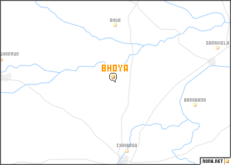 map of Bhoya