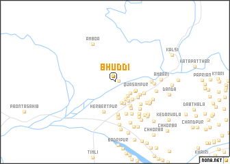 map of Bhuddi