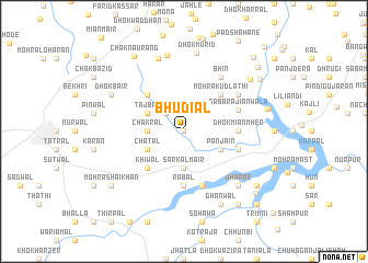 map of Bhudiāl