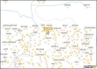 map of Bhud