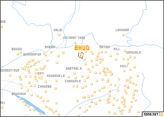 map of Bhud