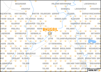 map of Bhugail