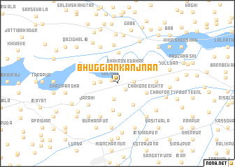 map of Bhuggiān Kānjnān