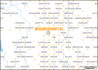 map of Bhuia Kāmārthi