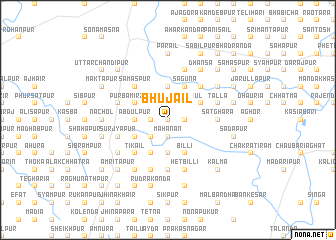 map of Bhujail