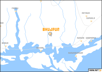map of Bhujpur