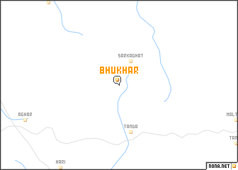map of Bhukhar