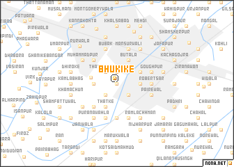 map of Bhukike