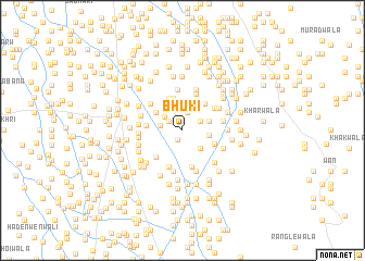 map of Bhuki