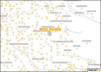 map of Bhula Shāh