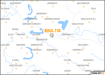 map of Bhūltia