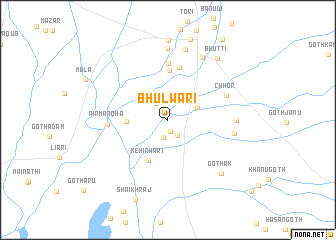 map of Bhulwari