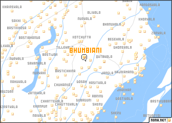 map of Bhumbiāni