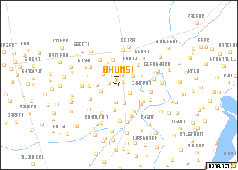 map of Bhūmsi