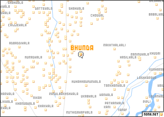 map of Bhunda