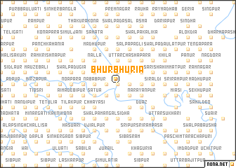 map of Bhurbhuria