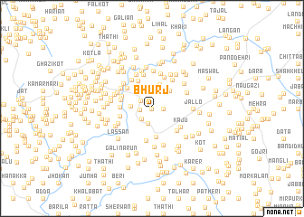 map of Bhurj