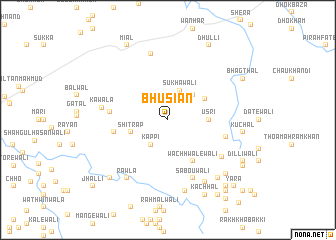 map of Bhusiān