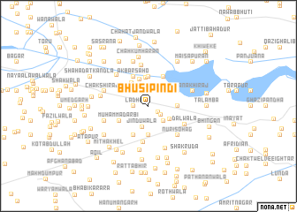 map of Bhūsi Pindi