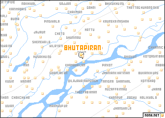 map of Bhuta Pirān