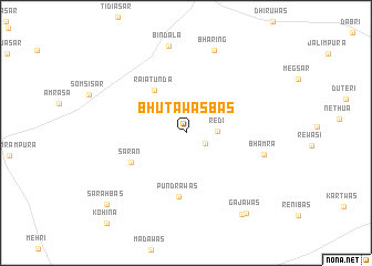 map of Bhutawasbas