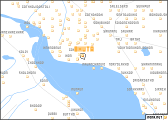 map of Bhuta