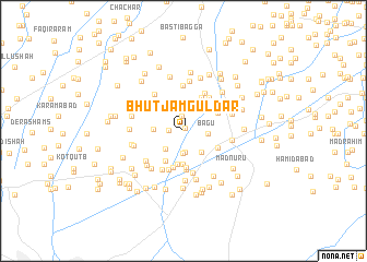 map of Bhūt Jām Guldār