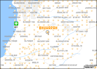 map of Bḩūwārah