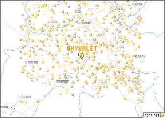 map of Bhyūnlet