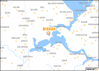 map of Bīābah