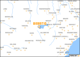 map of Biabatio