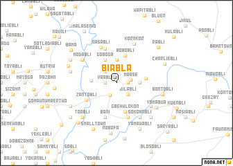 map of Biabla