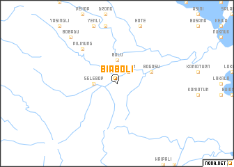 map of Biaboli
