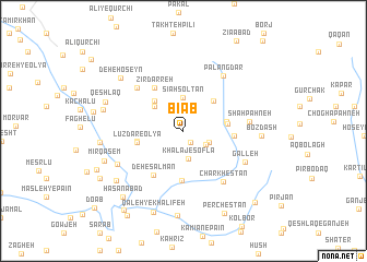 map of Bīāb