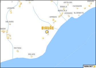 map of Biadae