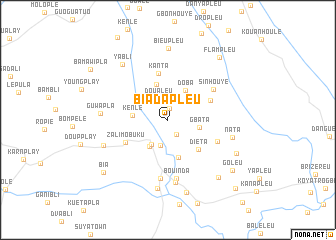 map of Biadapleu