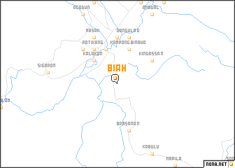 map of Biah