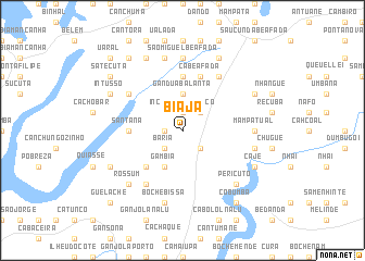 map of Biaja