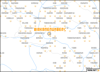 map of Biakane Number 2