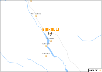map of Biakmuli