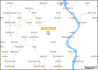 map of Biakpan