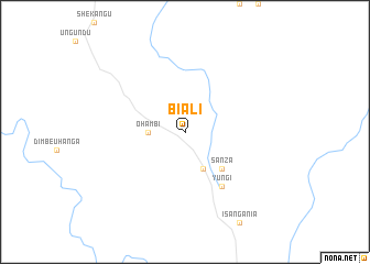 map of Biali