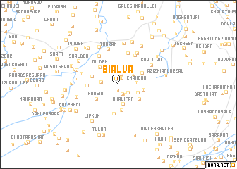 map of Bīālvā